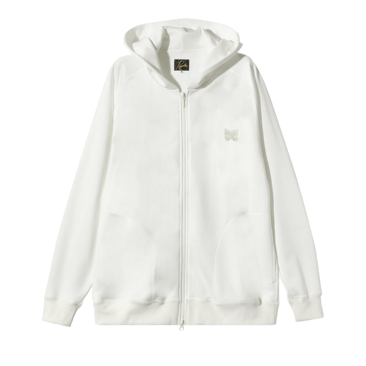 Needles Zipped Sweat Hoody "Off White"