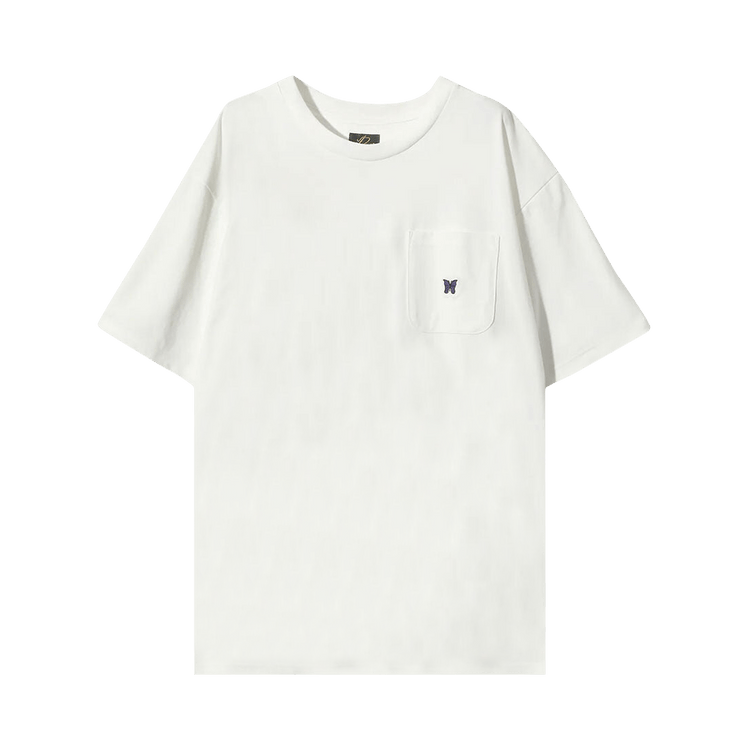 Needles Short-Sleeve Crew Neck Tee "White"