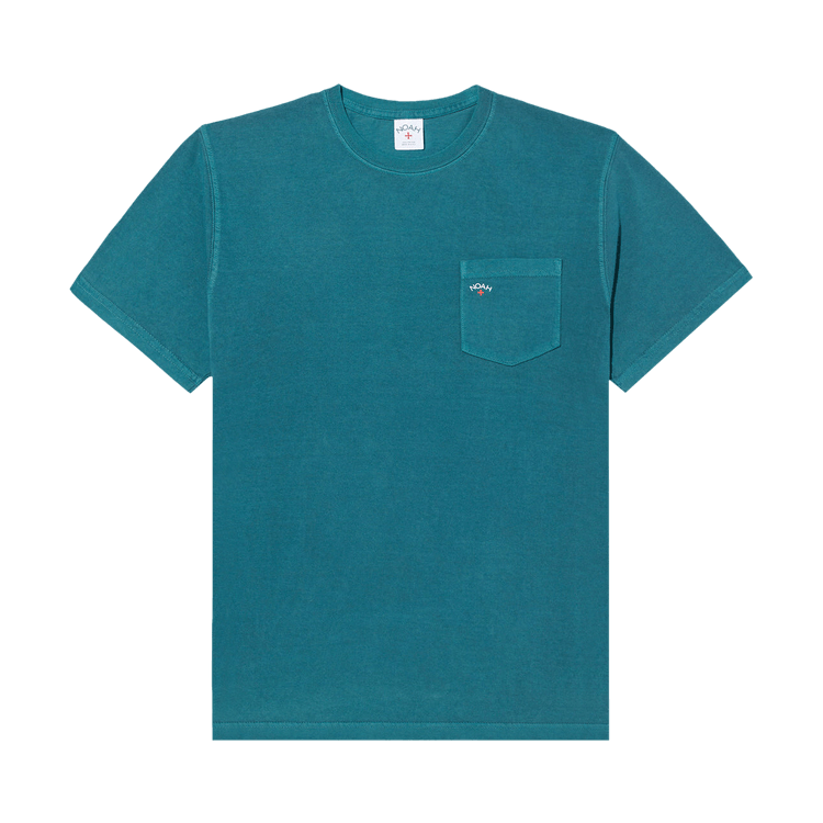 Noah Core Logo Pocket Tee "Deep Teal"