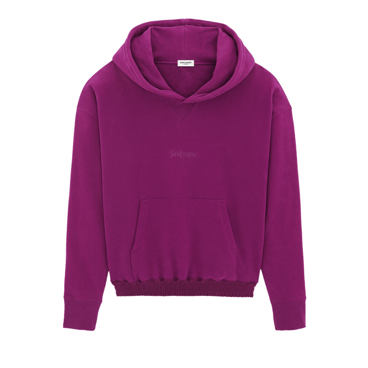Saint Laurent Hoodie "Fuchsia"