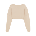 Saint Laurent Cropped Sweater "Powder"