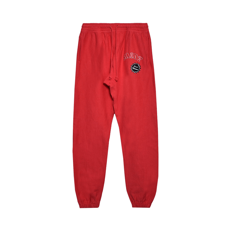 SAINT Mxxxxxx Sweatpants "Red"
