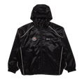 Supreme Satin Hooded Track Jacket "Black"