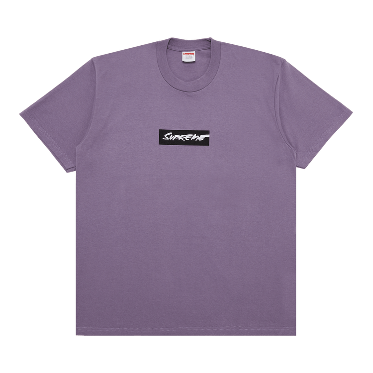 Supreme Futura Box Logo Tee "Dusty Purple"