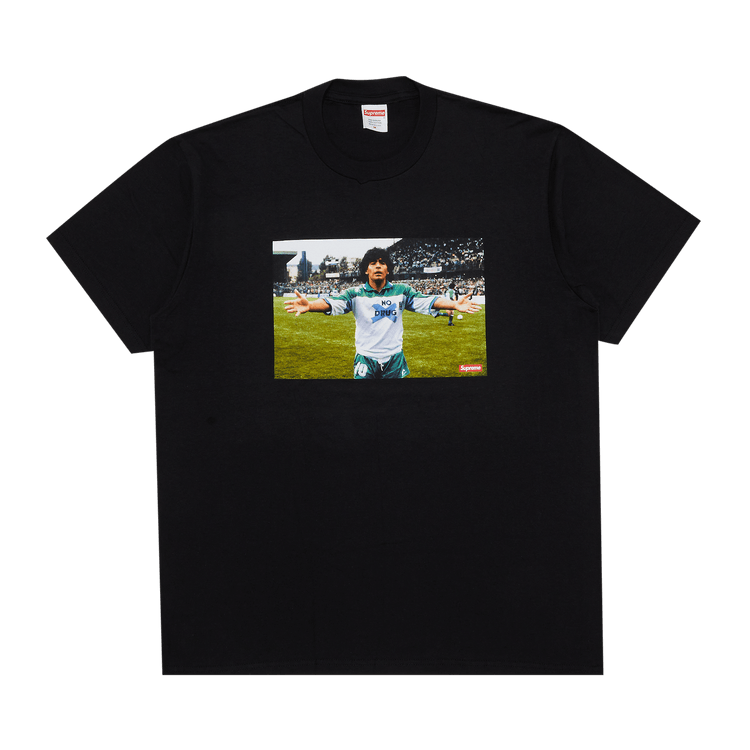 Supreme Maradona Tee "Black"