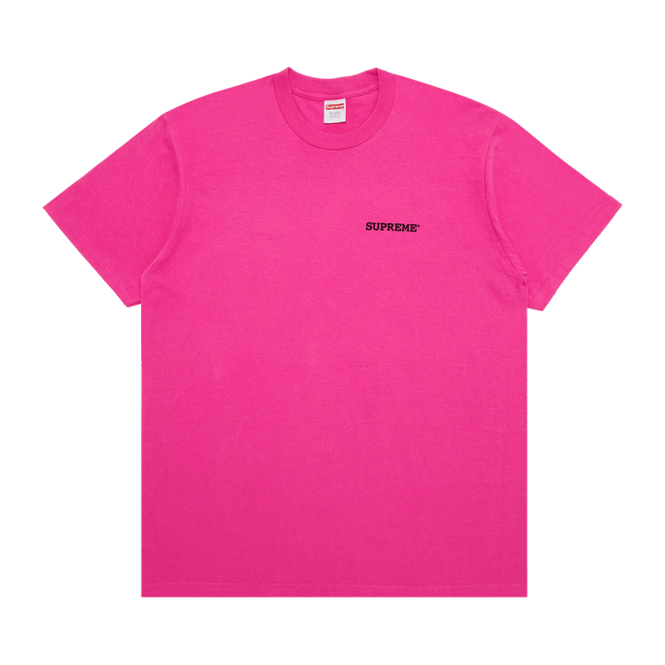 Supreme Patchwork Tee "Fuchsia"