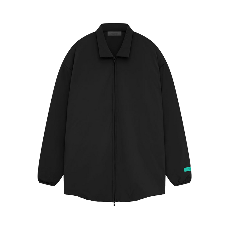 Fear of God Essentials Nyon Filled Shirt Jacket "Jet Black"