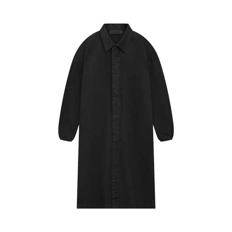 Fear of God Essentials Denim Car Coat "Jet Black"