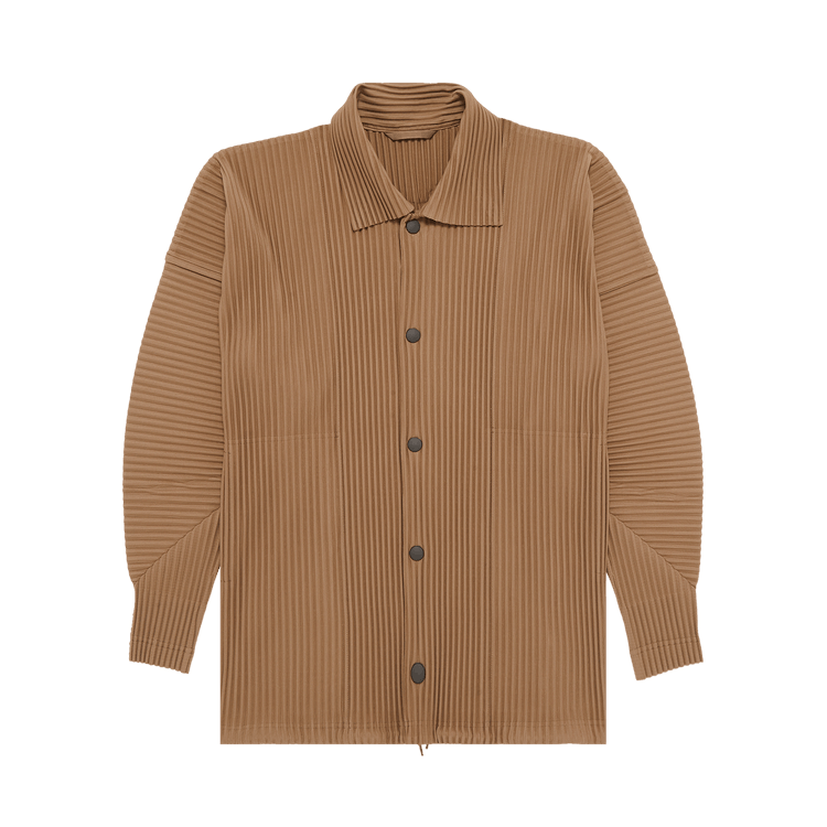 Homme Plissé Issey Miyake MC February Blouson "Cinnamon Beige"