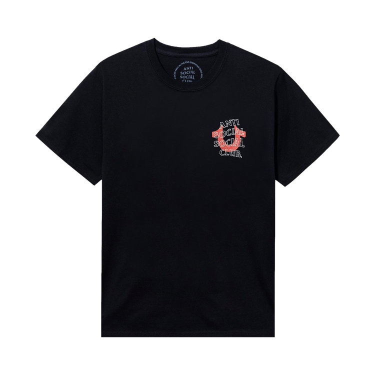 Anti Social Social Club x True Religion Anti-Truth Premium Heavyweight Tee "Black"