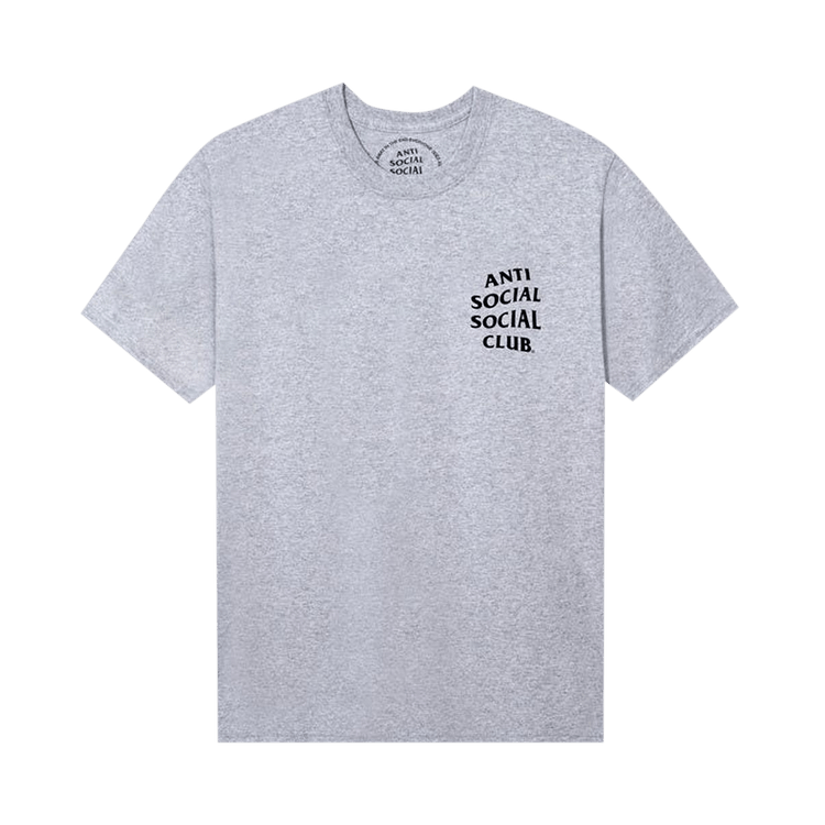 Anti Social Social Club Kkoch Tee "Heather Grey"