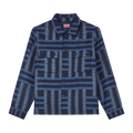 Kenzo Weave Overshirt "Midnight Blue"
