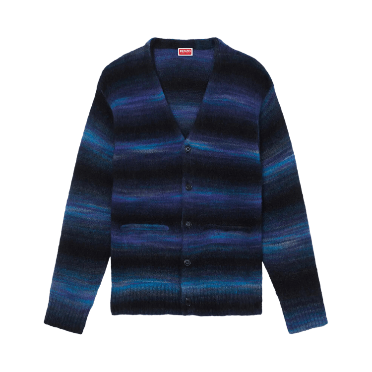 Kenzo Stripes Cardigan "Blue/Black"