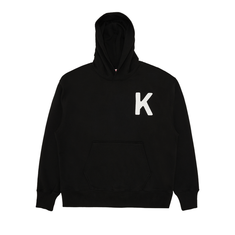 Kenzo Lucky Tiger Oversize Embroidered Hoodie "Black"