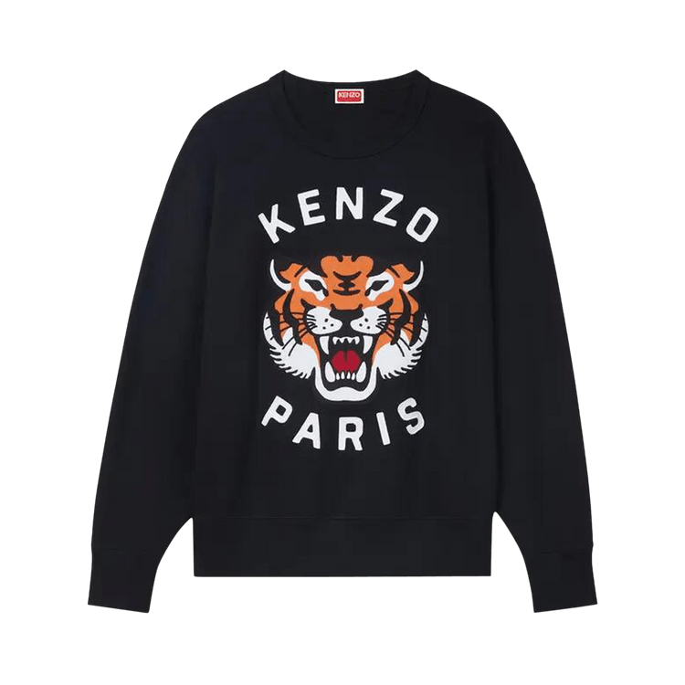 Kenzo Lucky Tiger Oversize Sweat "Black"