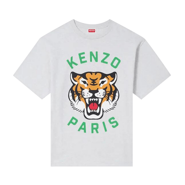 Kenzo Lucky Tiger Oversize T-Shirt "Pale Grey"