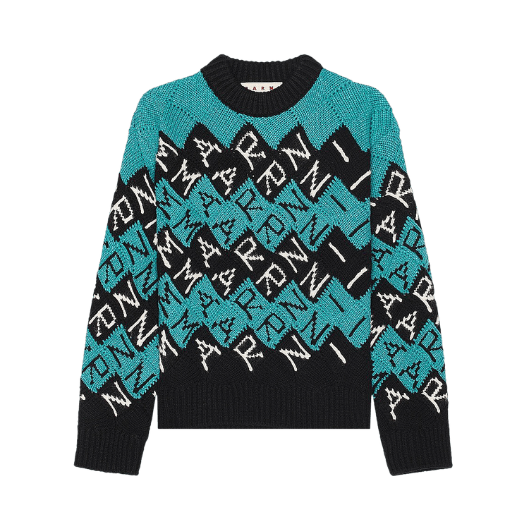 Marni 3D Blocks Logo Sweater "Black"