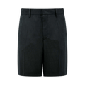 Valentino All Over Logo Patterned Bermuda Shorts "Black"