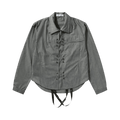 Kiko Kostadinov Tonino Shirt Jacket "Grey Melange"