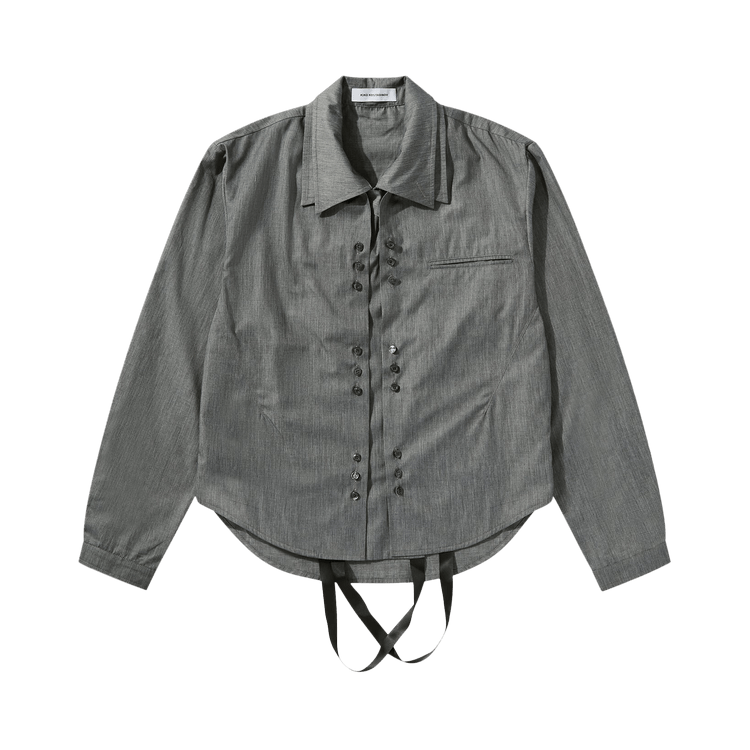 Kiko Kostadinov Tonino Shirt Jacket "Grey Melange"
