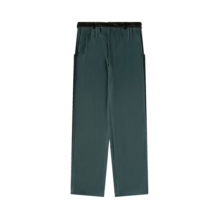 Kiko Kostadinov Ugo Side Trouser "Stone Green/Deep Green/Black"