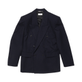 Saint Laurent Oversized Striped Jacket "Navy/White"
