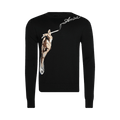 Amiri Smoke Crewneck "Black"