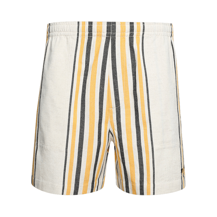 Bode Namesake Stripe Shorts "Ecru/Multicolor"