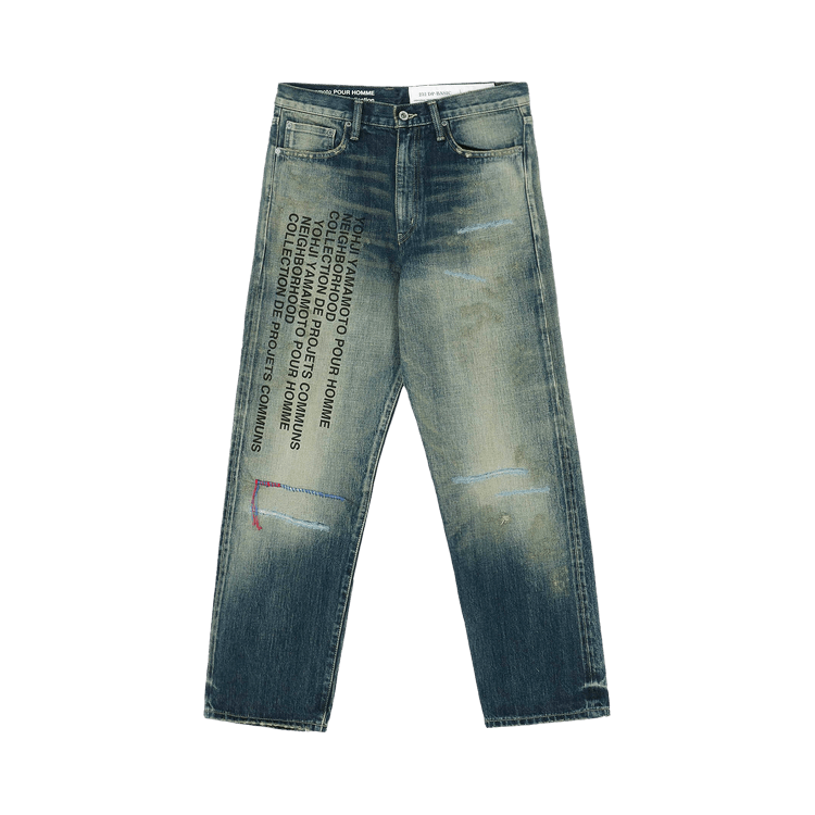 Yohji Yamamoto Pour Homme x Neighborhood Denim Pants "Indigo"