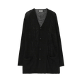 Yohji Yamamoto Pour Homme Asymmetric Cardigan "Black"