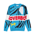 Charles Jeffrey Loverboy Loverboy Logo Jumper "Blue"