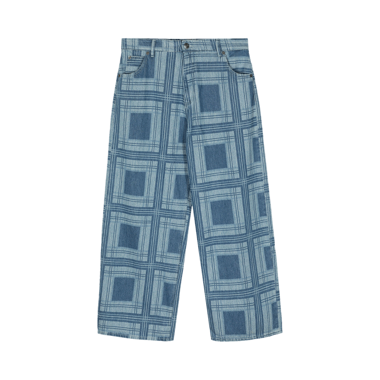 Charles Jeffrey Loverboy Wide Denim Jean "Blue"