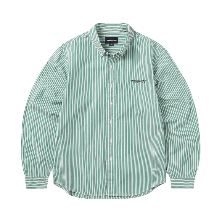 thisisneverthat DSN Striped Shirt "Green"