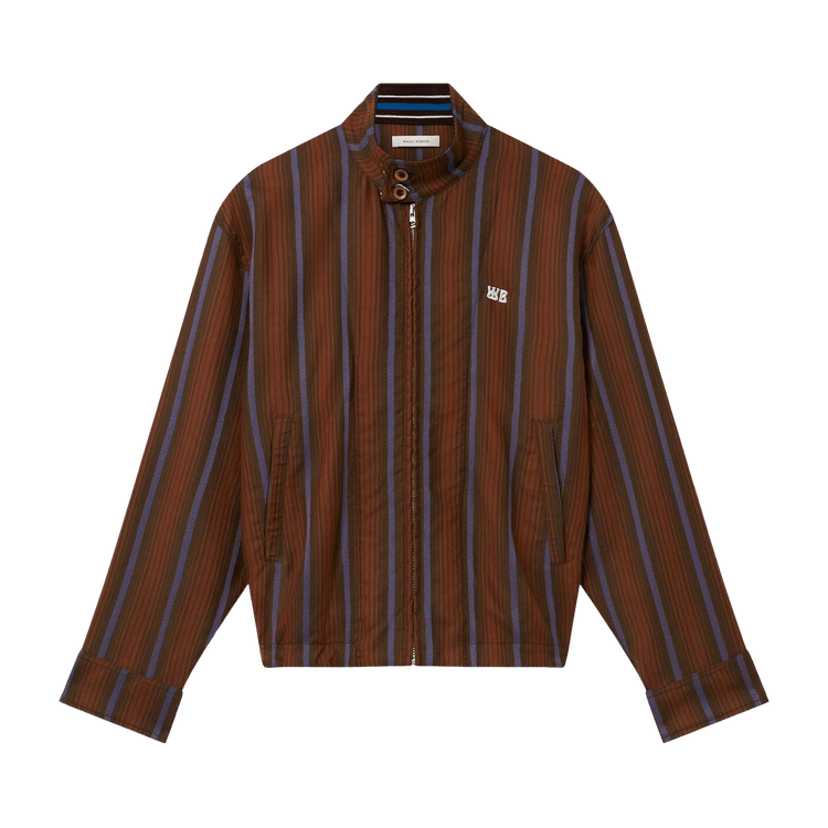 Wales Bonner Life Jacket "Brown/Blue"
