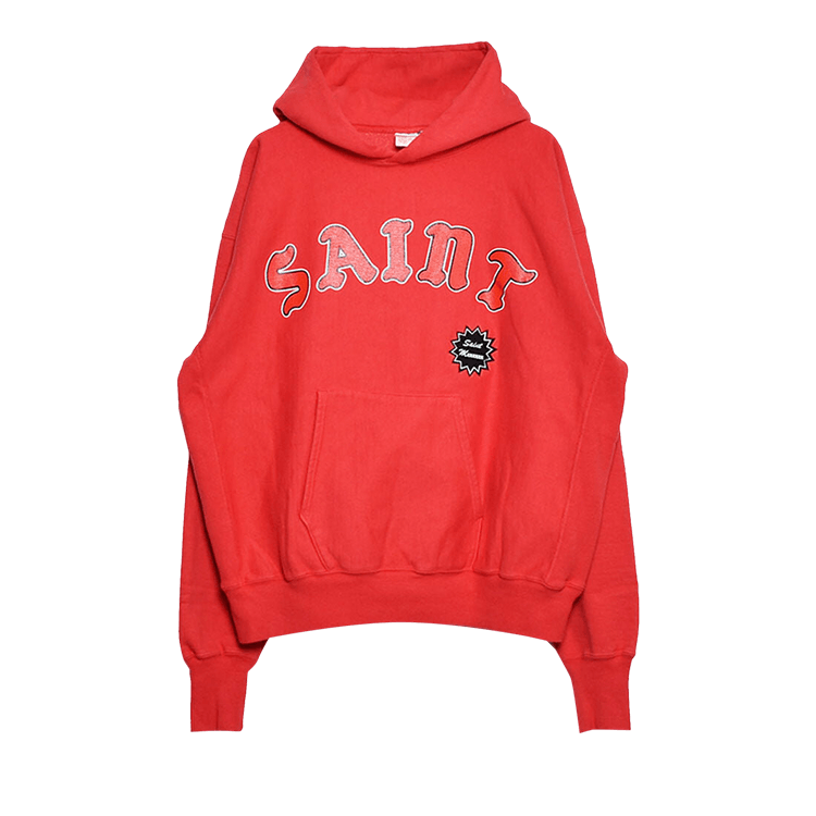 SAINT Mxxxxxx Arch Saint Hoodie "Red"