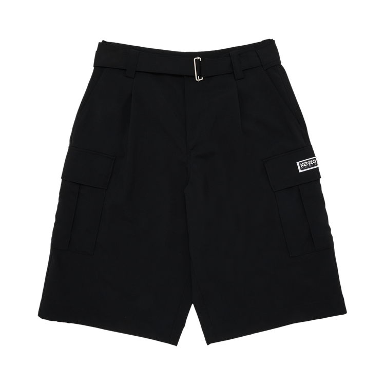 Kenzo Cargo Tailored Shorts "Black"