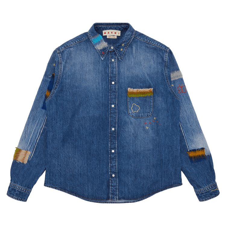 Marni Shirt "Iris Blue"