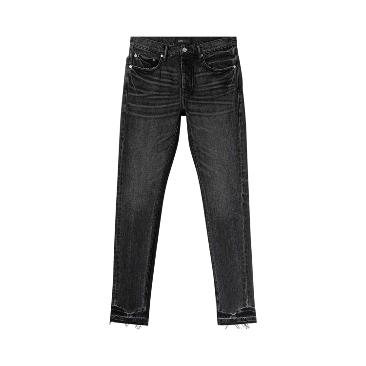 PURPLE BRAND Shadow Inseam Low Rise Slim Jeans "Black"