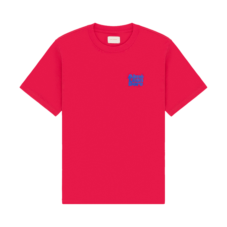 Aimé Leon Dore Stacked Logo Tee "Virtual Pink"