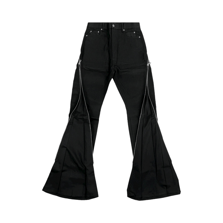 Rick Owens Bolan Banana High Waist Slim Trousers "Black"