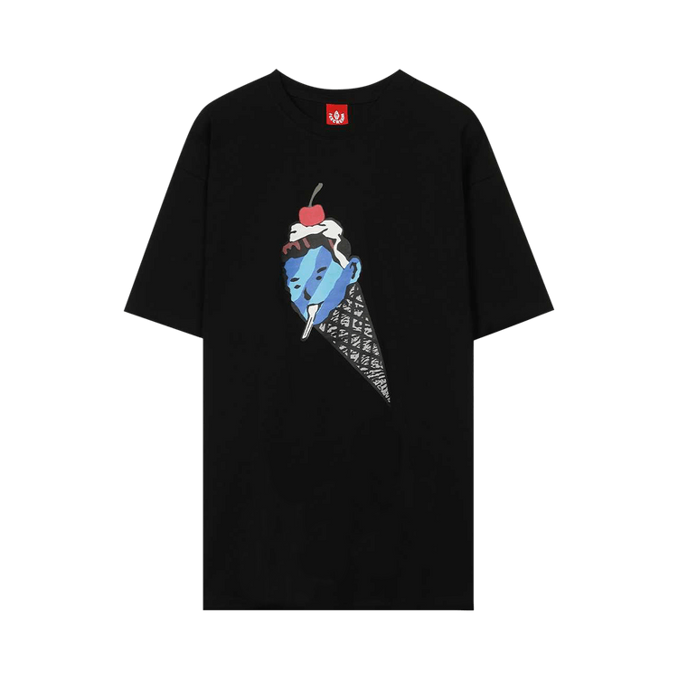 Icecream Coneman Tee "Black"
