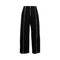 Jil Sander Low Waist Zip Trousers "Black"