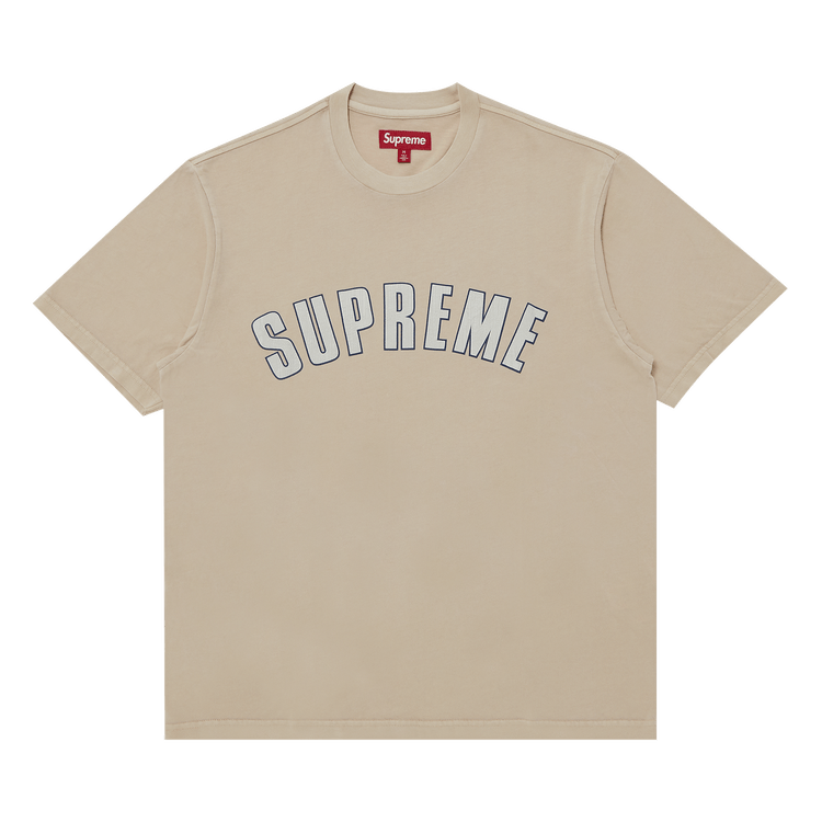 Supreme Cracked Arc Short-Sleeve Top "Light Tan"