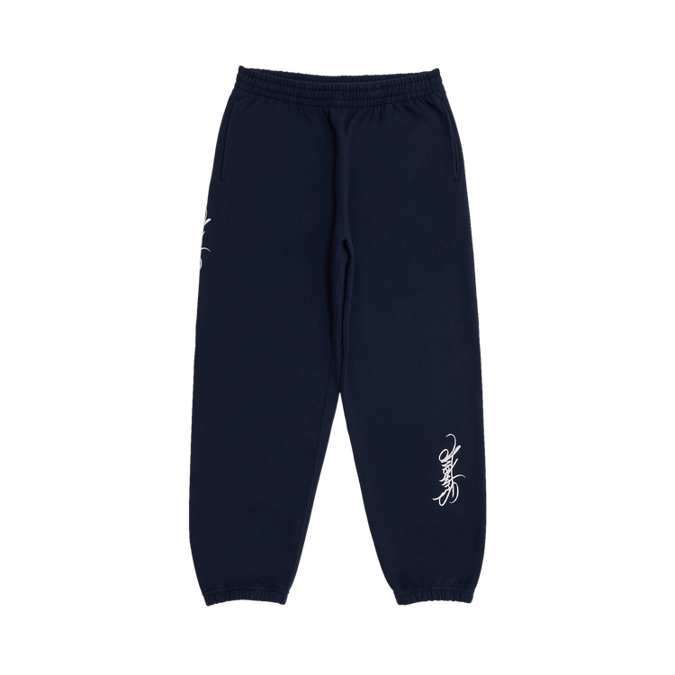Supreme Tag Sweatpant "Navy"