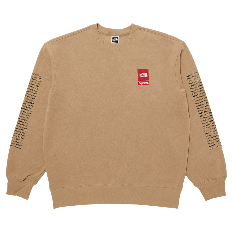 Supreme x The North Face Crewneck "Khaki"