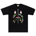 BAPE ABC Camo Rebuild Shark Tee "Black/Green"