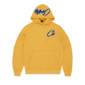Corteiz Satin C Star Appliqué Hoodie "Mustard"
