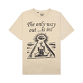 Gallery Dept. Only Way Out Tee "Antique White"