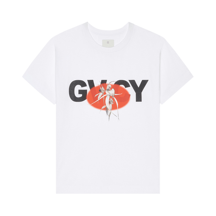 Givenchy Boxy Short-Sleeve "White"