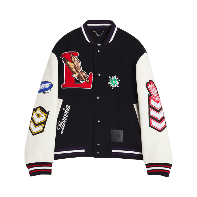 Lanvin x Future Varsity Jacket "Black"